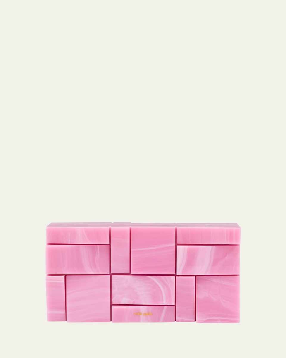 Galleria Block Acrylic Clutch Bag
